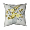 Fondo 20 x 20 in. Flowers In A Vase-Double Sided Print Indoor Pillow FO2796343